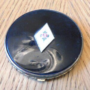 Blue Mondaine Two Section Compact with No Mirror  # 20299